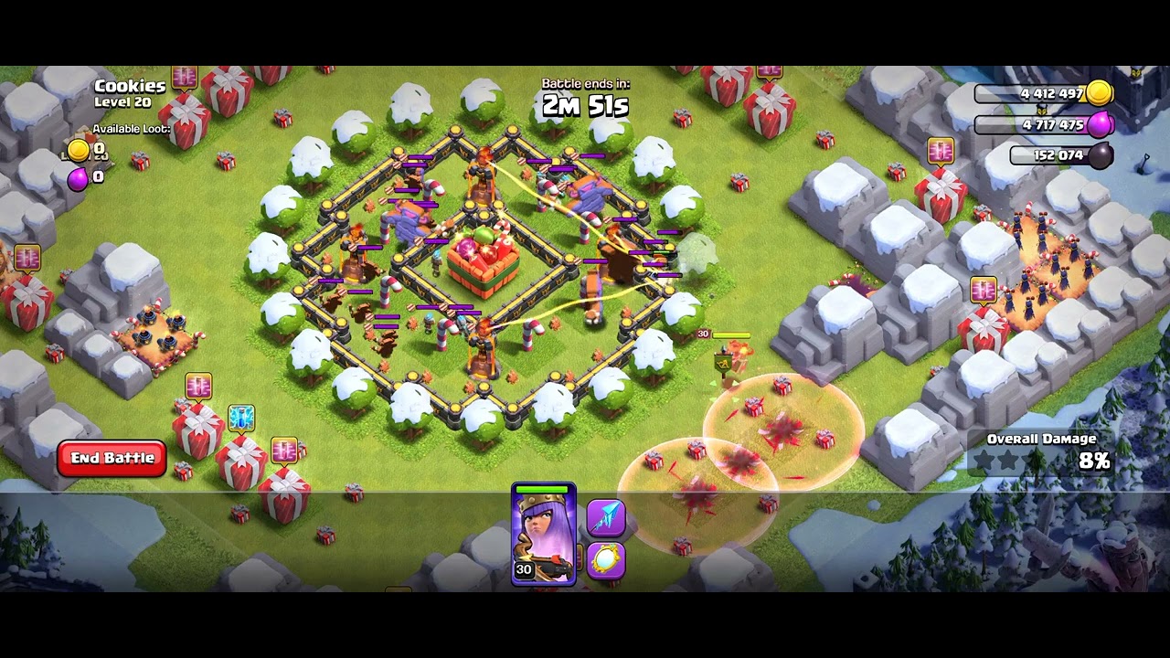 Shortcut cookie chaos! Lv 20 - Clash of Clans
