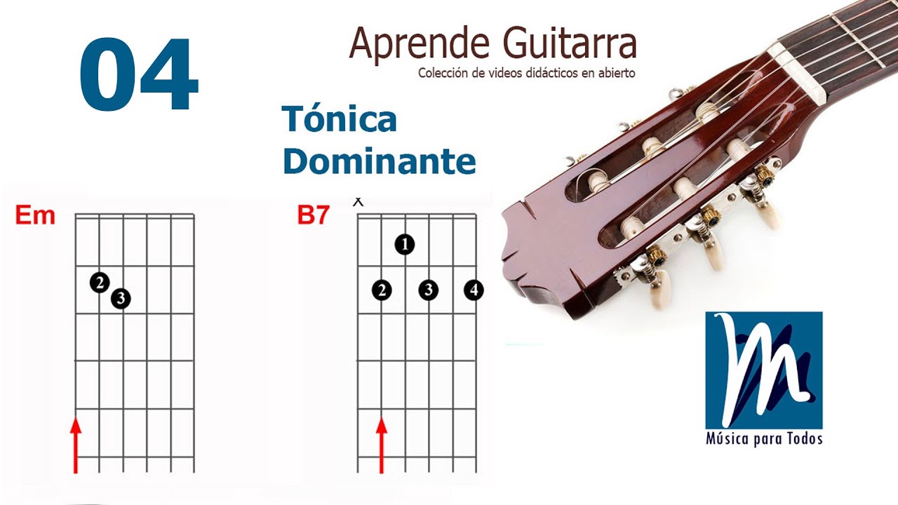 Aprende Guitarra 04 Tónica Dominante Centro Tonal YouTube Aprende Guitarra 04 Tónica Dominante Centro Tonal YouTube