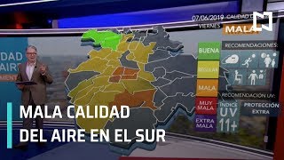 Contaminación ambiental; calidad del aire CDMX - Noticias Mx