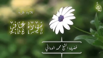 تلاوة فجرية من سورة غافر 9 صفر 1443هـ | فضيلة الشيخ محمد الورداني | مدينتي - القاهرة