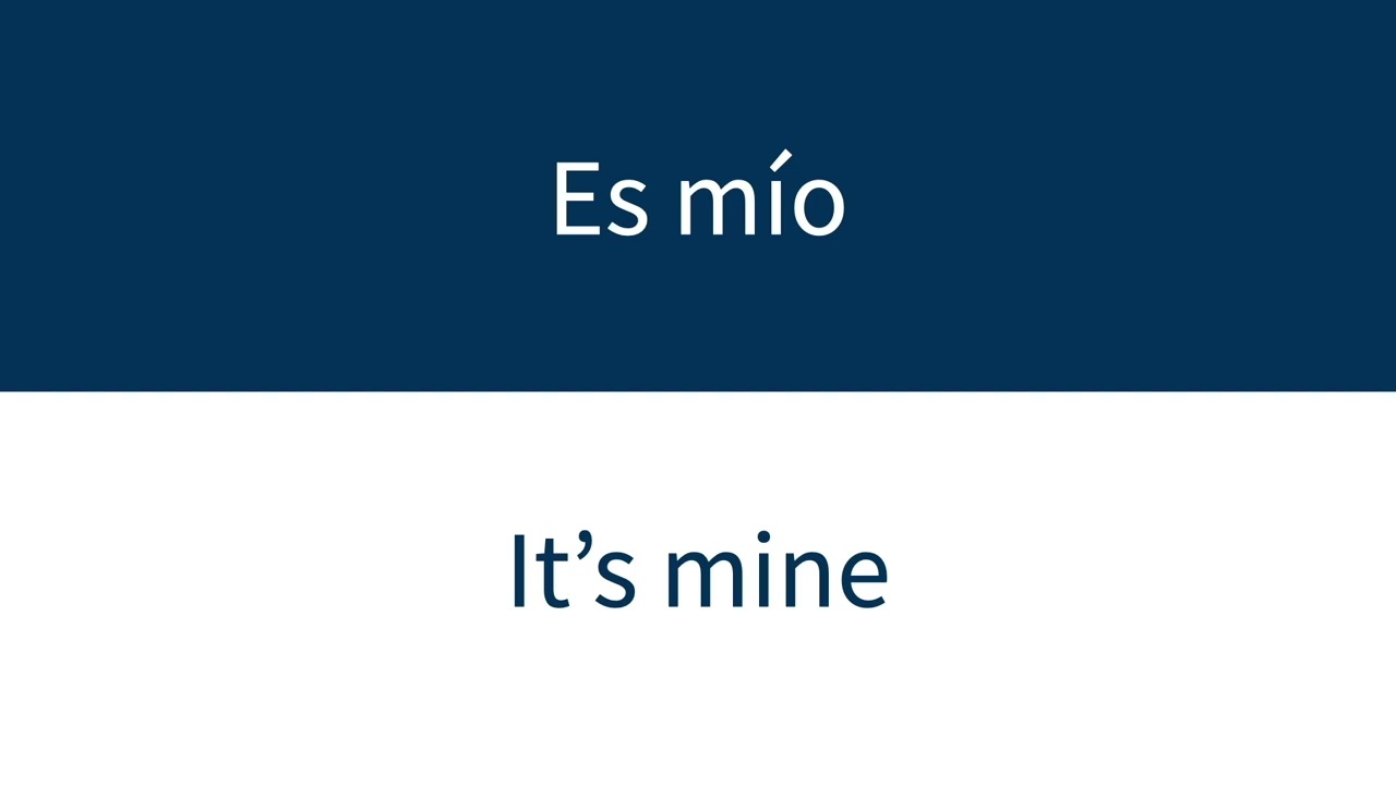 Learn Spanish with phrases and sentences