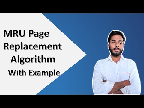 Most Recently Used (MRU) Page Replacement Algorithm with Example || Operating system || Page