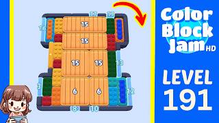 Color Block Jam Level 191 Solution Walkthrough