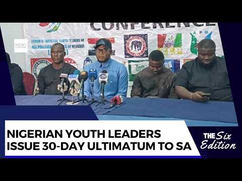 Nigerian Youth Leaders Issue 30-Day Ultimatum Over Attacks on Citizens in South Africa