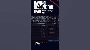 Davinci Resolve Unlock All Pages to access Audio Sync and more #ipad #filmmaker #ios #audiosync