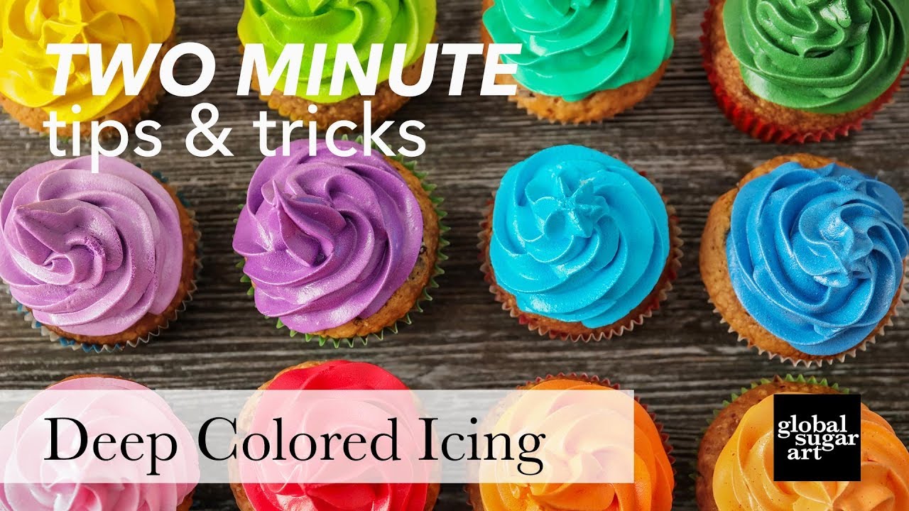 Cake Frosting Color Chart