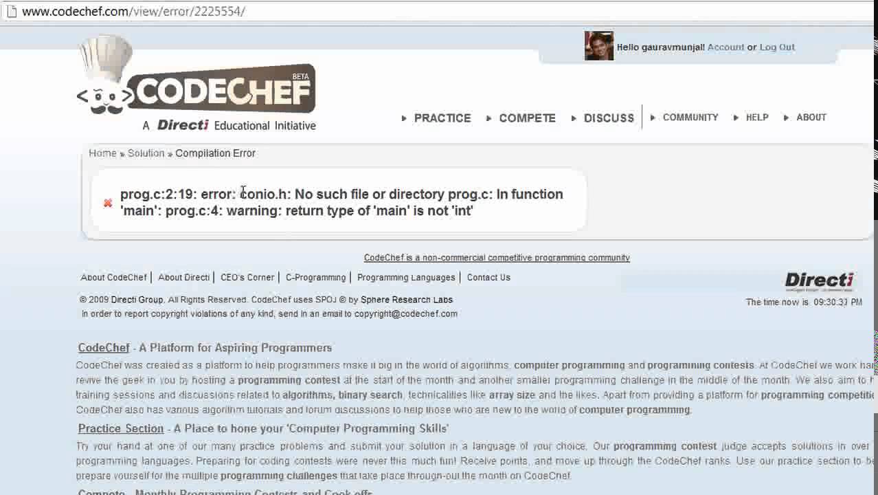 CodeChef Tutorial Submitting a problem in C language on CodeChef - YouTube