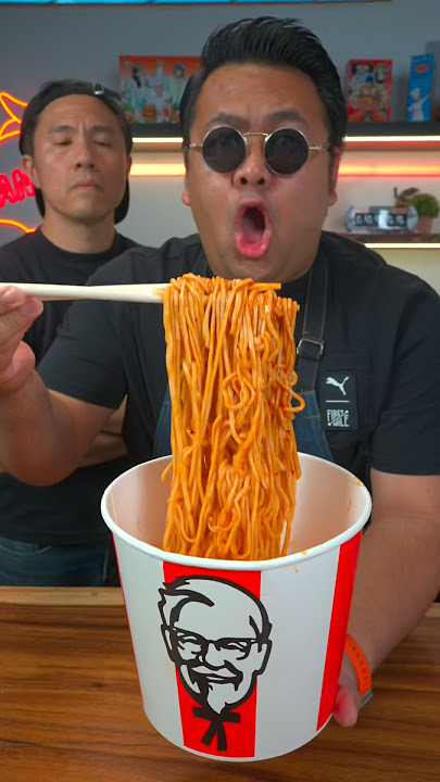 Homemade KFC Noodles #cooking #shorts  @engichef420