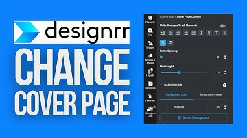 How to Change Cover Page Image | Designrr Quick Tutorial