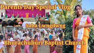 Parents Day Special  Vlog 2024 || Bhurachuburi Baptist Church || @bijutanarzari8124