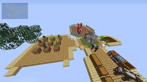 One Block Skyblock Timelapse - Part 1