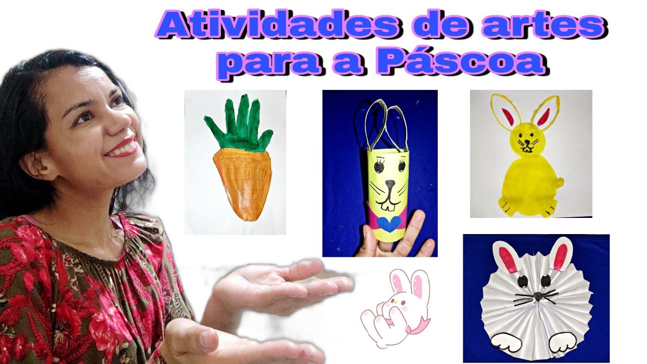 PÁSCOA: Atividades de artes para educação infantil e ensino fundamental ...