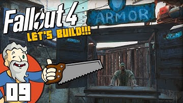 "MY NEW SHOPPING MALL!!!" Fallout 4 LET