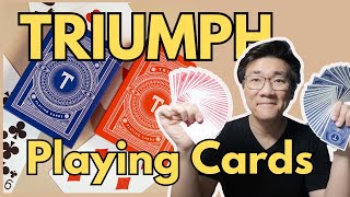 Bicycle Deck Replacement? TRIUMPH Playing Cards by TCC Magic - Playing Card Review