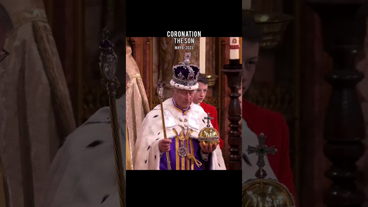 King Charles III and Queen Elizabeth II 