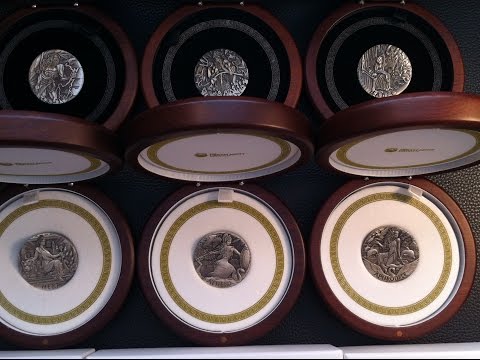 Gods of Olympus 2oz Silver coin series