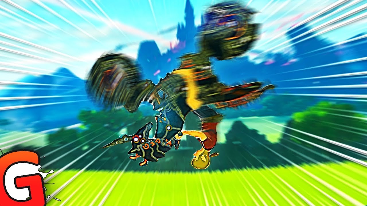 FIRST TIME USING MOTORCYCLE REACTION! Zelda Breath of The Wild (DLC