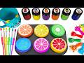 Satisfying Video | DIY Making 6 Big Sprunki Candy Lollipops &amp; Giant Rainbow Labubu Slime Mixing ASMR
