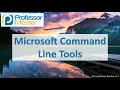 Microsoft Command Line Tools - CompTIA A+ 220-1002 - 1.4