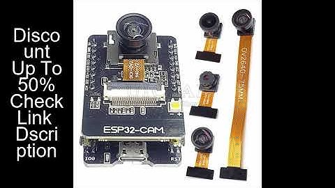 Original ESP32 CAM Camera Module Kit 2.4 GHz WiFi Bluetooth 8MB PSRAM OV2640 Camera Module 66 120 16