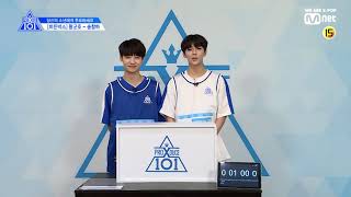 [PRODUCE X 101] HIDDEN BOX MISSION __ Wang Jyunhao VS Song Changha