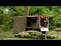 【車中泊】電波の届かない神秘の森で車中泊 | EcoFlow DELTA3 | Max Kei-Truck 軽トラック ハイゼットパネルバン 軽トラ ASMR