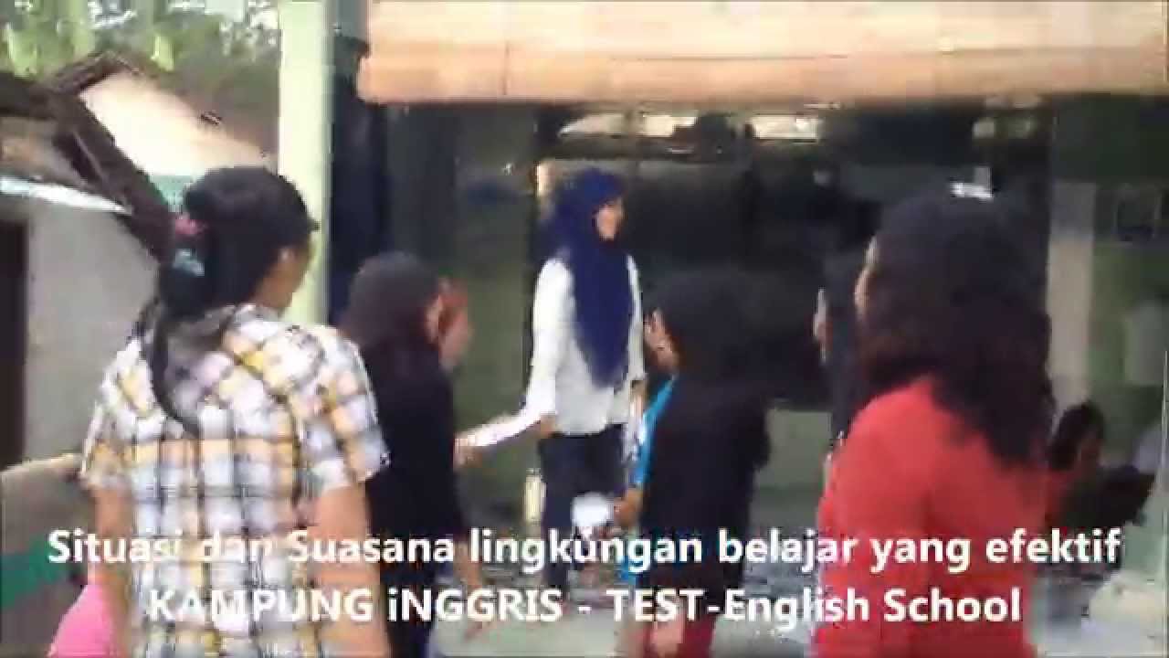 Suasana Belajar Test English School Kampung Inggris Testenglishschool Youtube