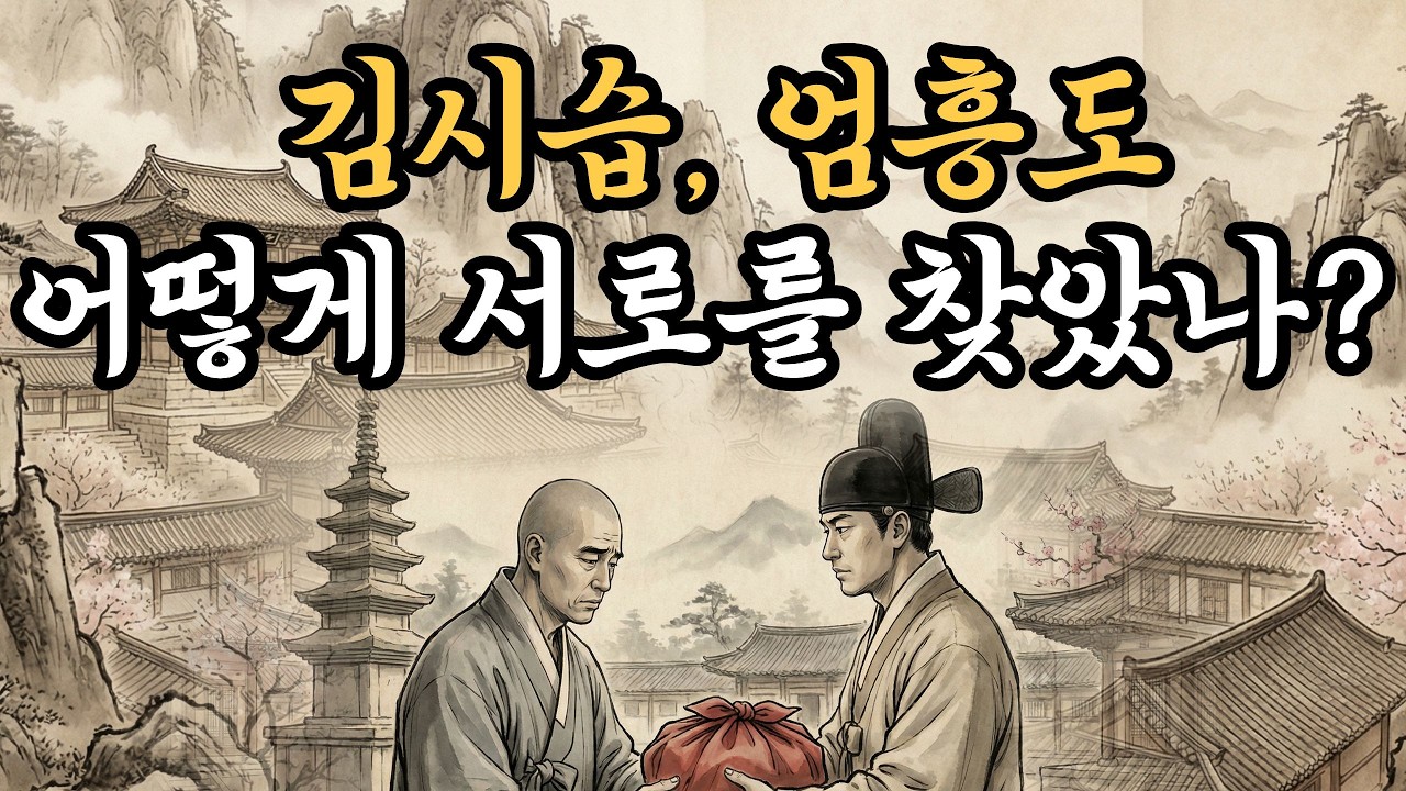 [반만년한국사] 전화도 없던 500년 전, 엄흥도와 김시습 둘은 어떻게 서로를 찾았을까?ㅣ#단종 #엄흥도 #김시습 #동학사 #사육신 #조선역사 #생육신 #숙모전