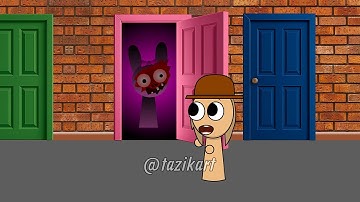 Only ONE Door Is Safe! Sprunki Vineria And Tunner Baby Missing! | Incredibox Sprunki Animation