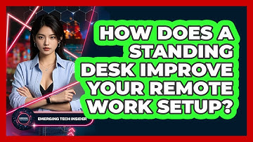 How Does A Standing Desk Improve Your Remote Work Setup? - Emerging Tech Insider
