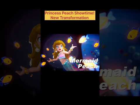 Princess Peach Showtime! New Outfit Transformation #princesspeach #shorts