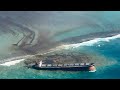 Race to clean up Indian Ocean oil spill