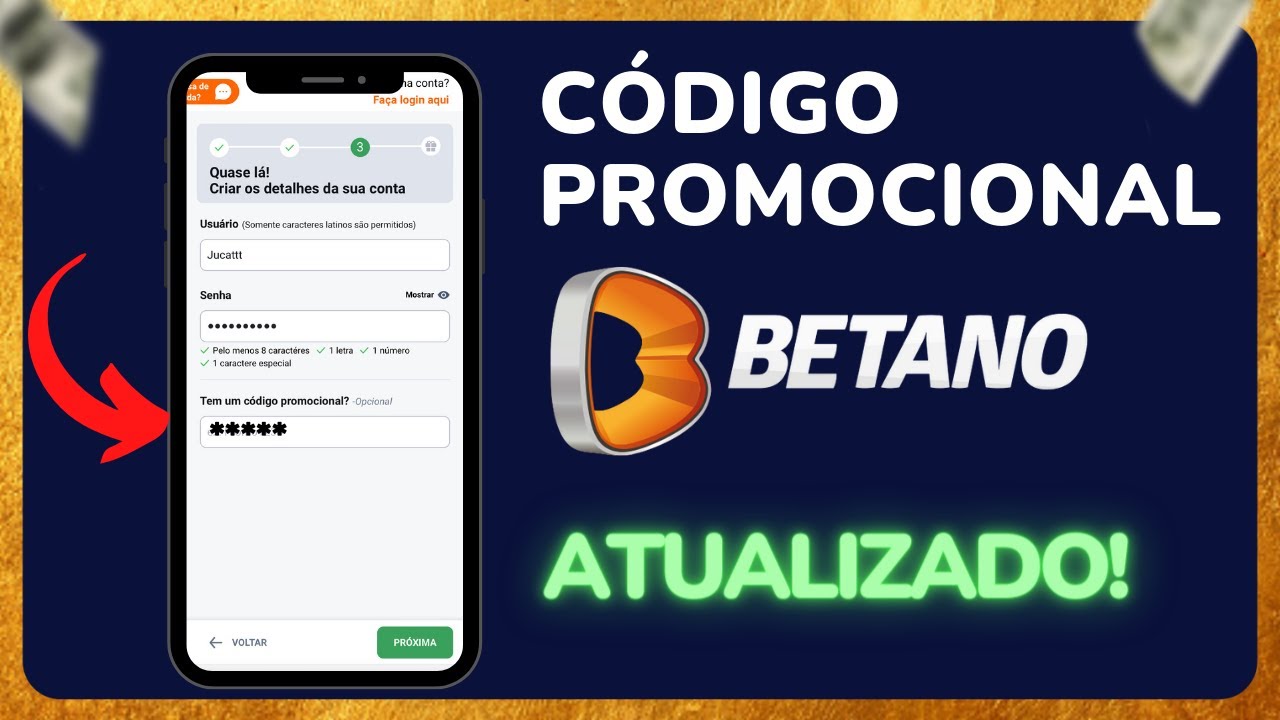 codigo para ganhar bonus na betano