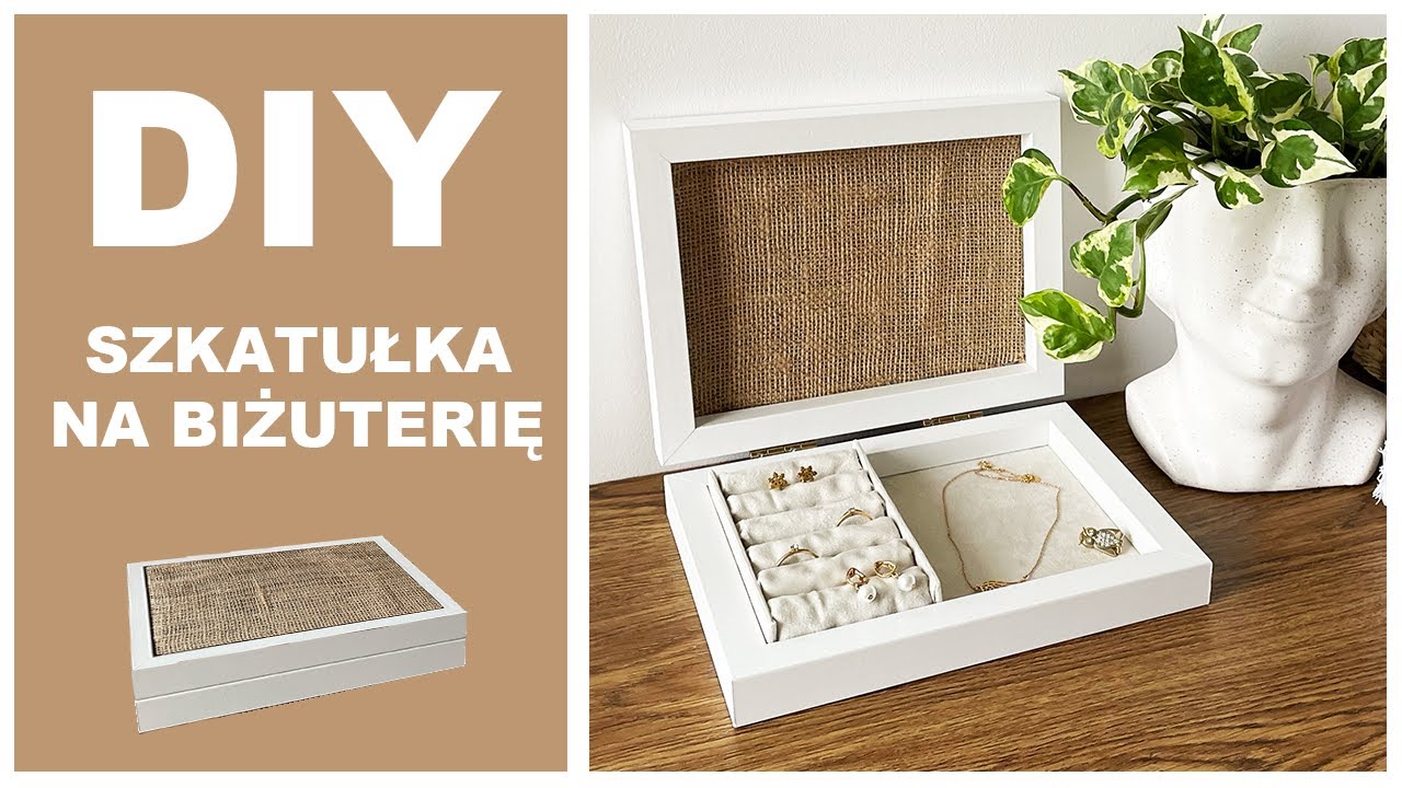 ZapoDIY | Dwie ramki z PEPCO i szkatułka na biżuterię gotowa - ZOBACZ JAK!