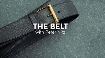 The Belt trailer - Leathercraft Tutorial with Peter Nitz
