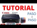 🖤💛💙💓 Instalación de Sistema de Tinta Continua para Impresoras Canon Pixma ✅ Tutorial Paso a Paso