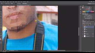 Adobe Photoshop - Low Poly Portrait Adobe Photoshop - Low Poly Portrait