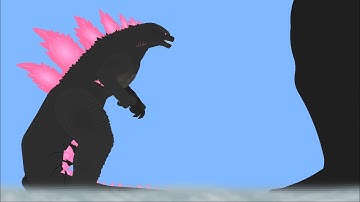 Evolved godzilla intro teaser (evolved goji vs fw godzilla) stick nodes pro animation escape 1