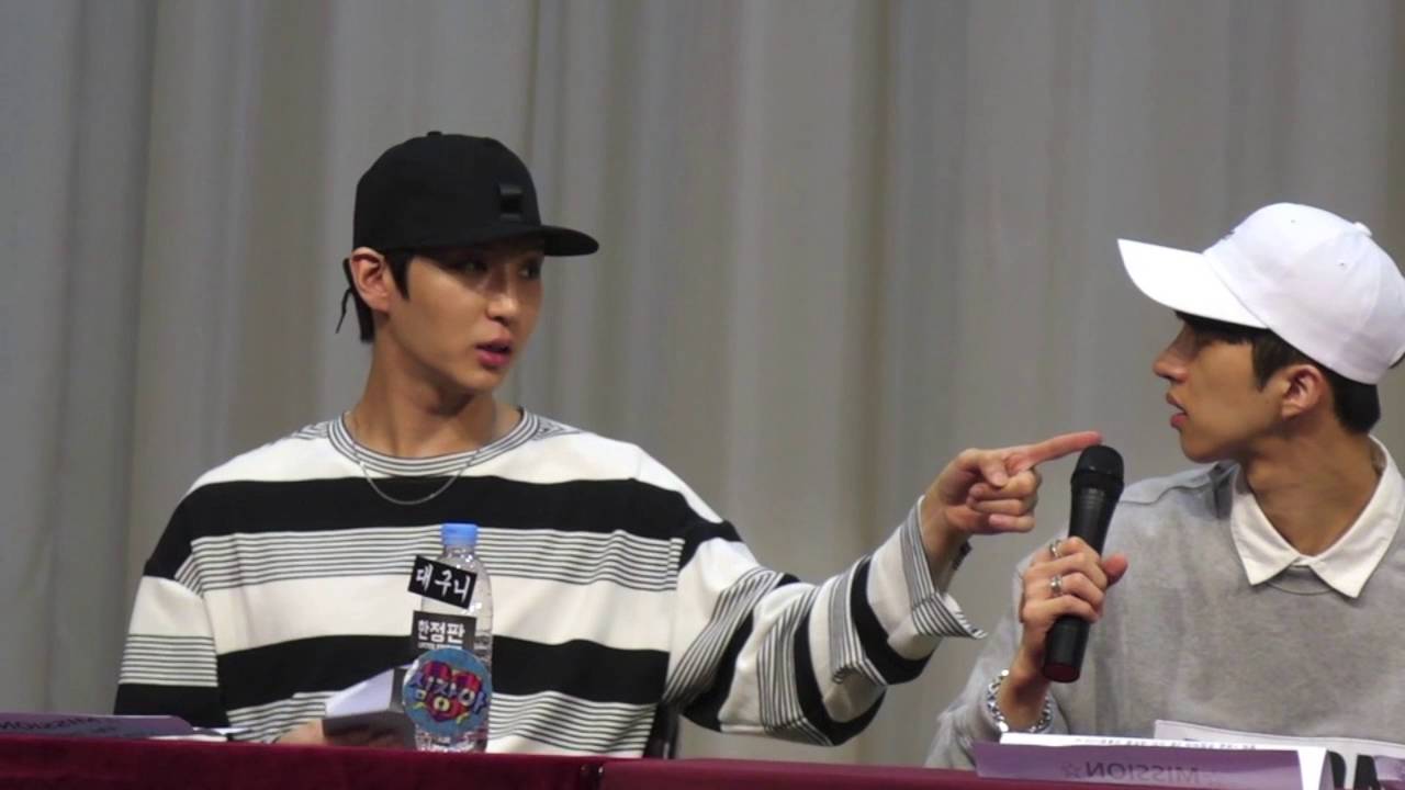 160910  부산팬싸인회 미션타임 이미지퀴즈☆