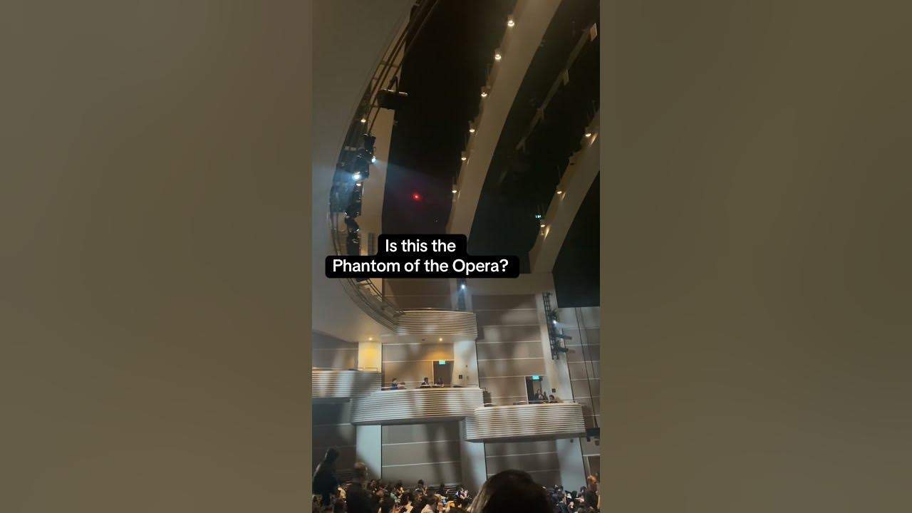 Opera Ghost sighting? #phantom #thephantomoftheopera #musical #lol #singapore #theatre #shorts