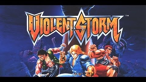 Violent Storm - Arcade gameplay