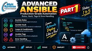 Advanced Ansible | Part 1 | Roles, Ansible Vault, Loops, Tags & Error Handling | DevOps