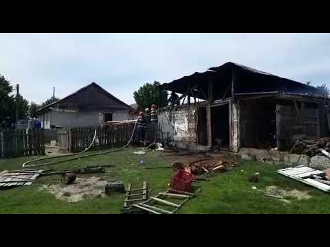 Incendiu în comuna Preutești