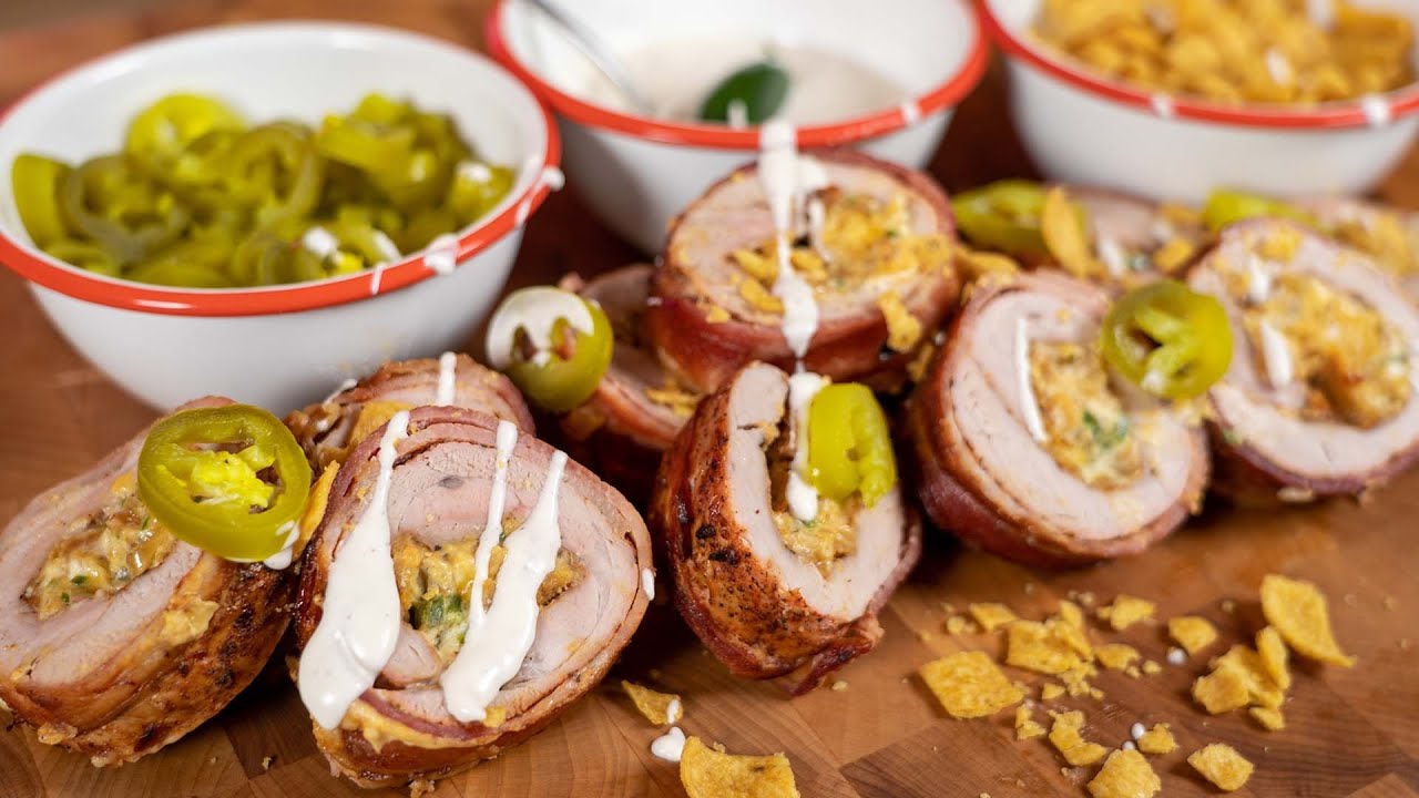 How to Make Jalapeno Popper Stuffed Pork Tenderloin