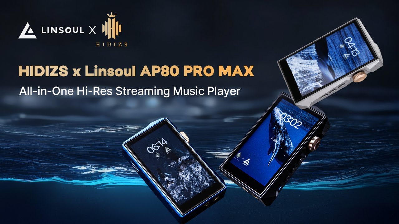 🎶HIDIZS x Linsoul AP80 PRO MAX - All-in-One Hi-Res Streaming