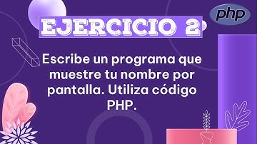Ejercicio #2 en #php