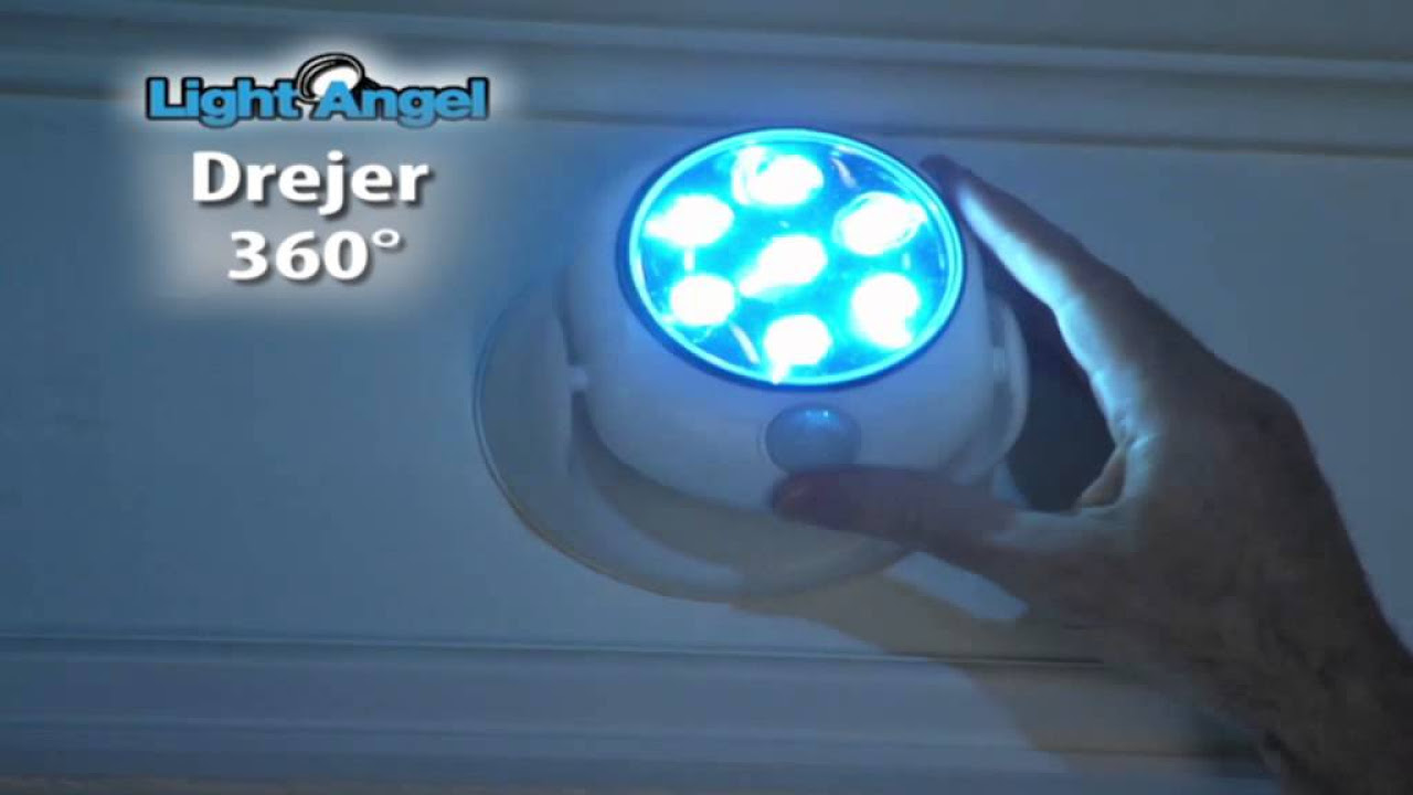 Genial light angel led lampe med sensor!