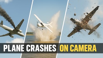 Last Moments Before Impact: Real Plane Crash Footage