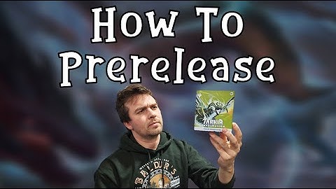 Tips and Tricks for Building a Prerelease Deck