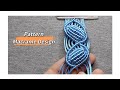 Macrame Pattern Tutorial - Design de Nós - Passo a Passo